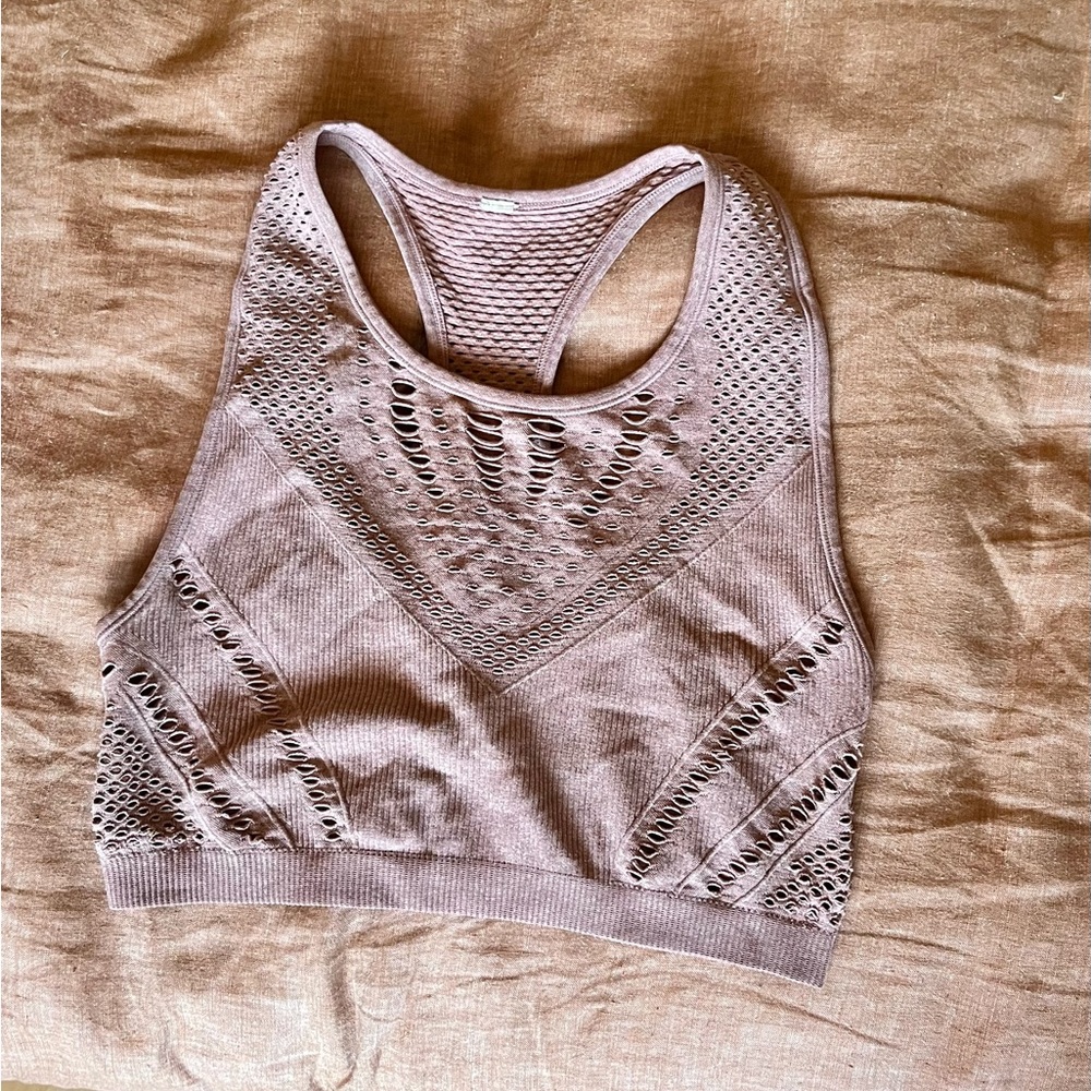 alo yoga - lark crop tank M